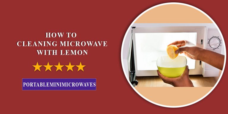 how to clean microwave with lemon