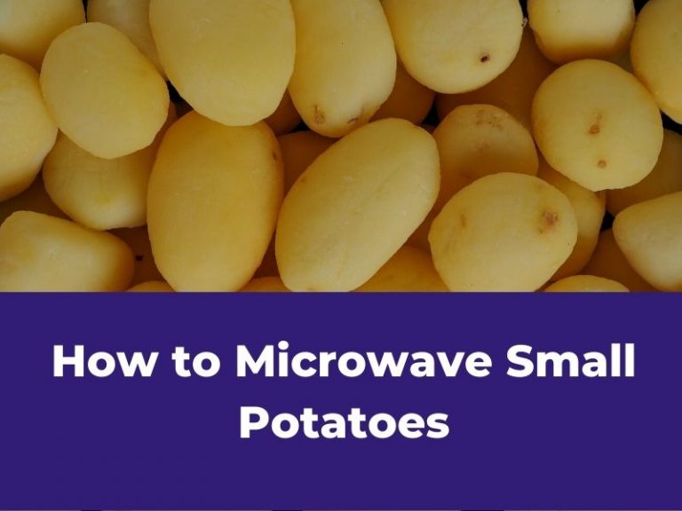 How to microwave small potatoes