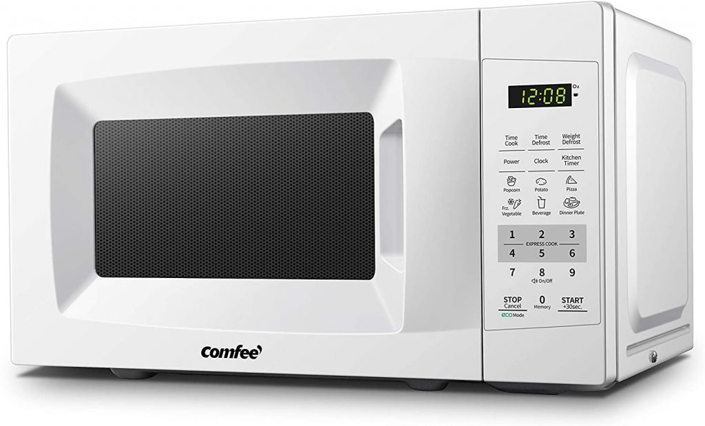 COMFEE’ Mini Microwave Oven with Mute Function