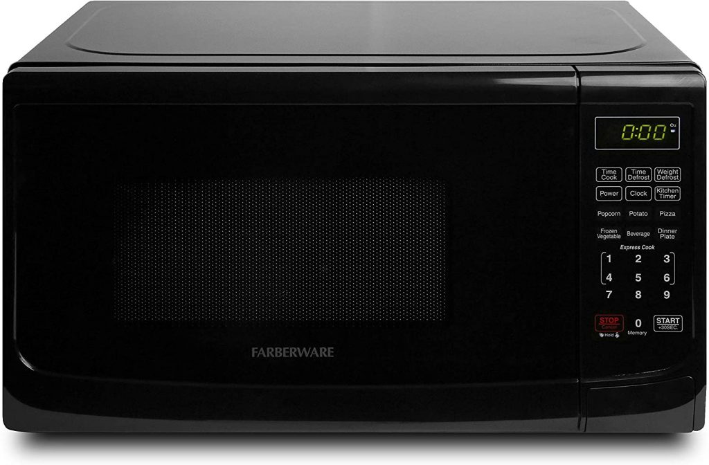 Farberware Compact Cheap Microwave Oven – 0.7 Cu. Retro Black