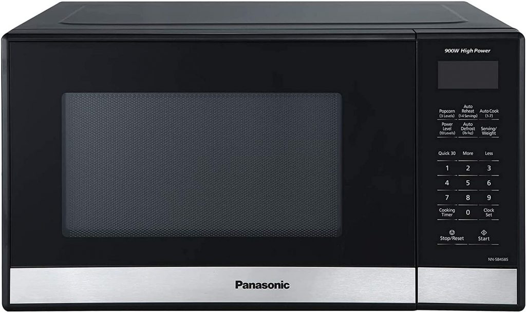 Panasonic Stainless Steel Compact Microwave, 0.9 cft