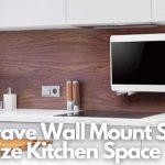 Microwave Wall Mount Shelf Maximize Kitchen Space