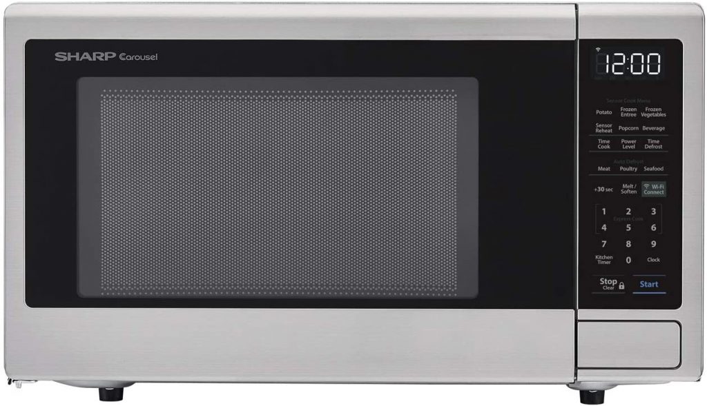 Sharp ZSMC1449FS Alexa Enabled Smart Microwave Oven