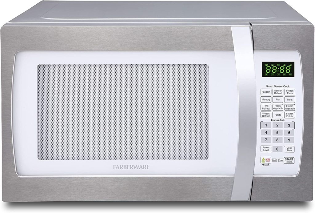 Farberware Compact Microwave Oven with Interior light