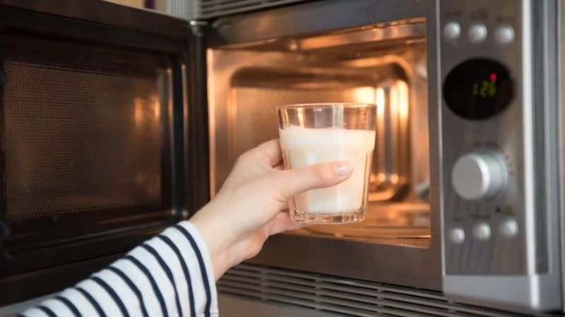 Heating Milk in a Microwave