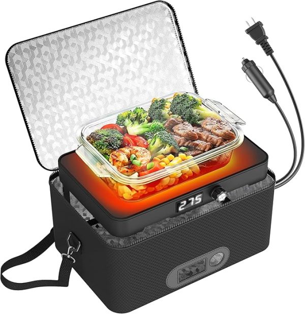 Food Warmer 110V-240V Portable Microwave Oven for Car